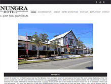 Tablet Screenshot of canungrahotel.com.au